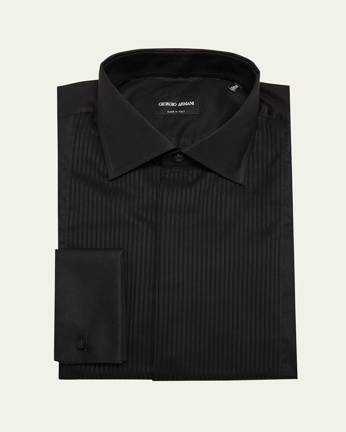 Mens Formal Bib Dress Shirt Product Image