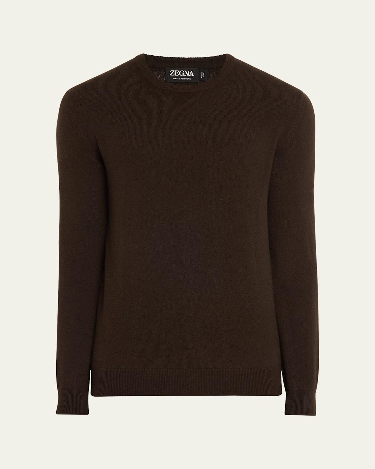 Mens Oasi Cashmere Crewneck Sweater Product Image