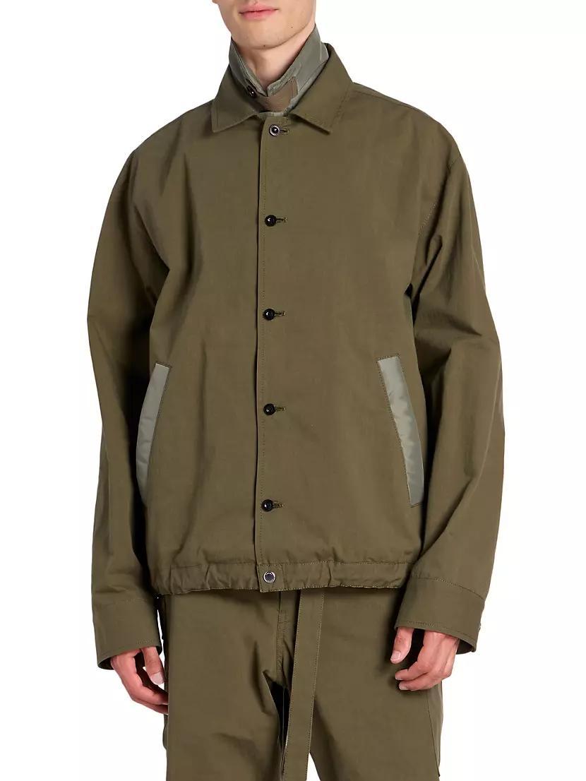 Ripstop Cotton-Blend Field Jacket Product Image