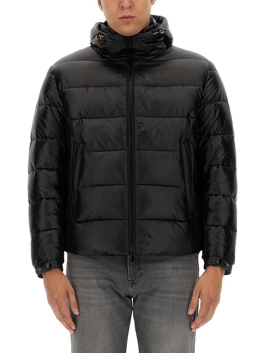 HUGO BOSS Boss Jacket With Zip In Black Product Image