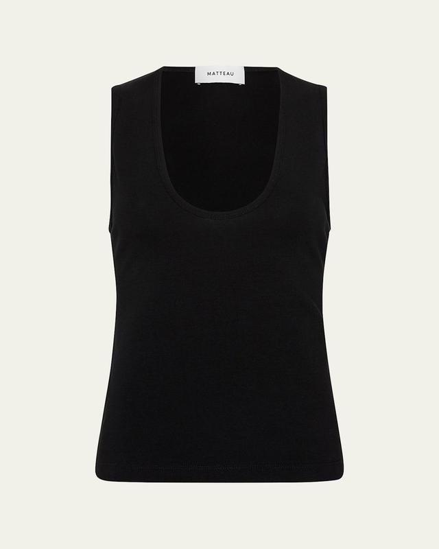 Deep U Tank Top Product Image