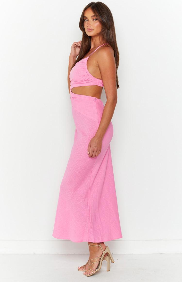 Lene Pink Maxi Dress Product Image