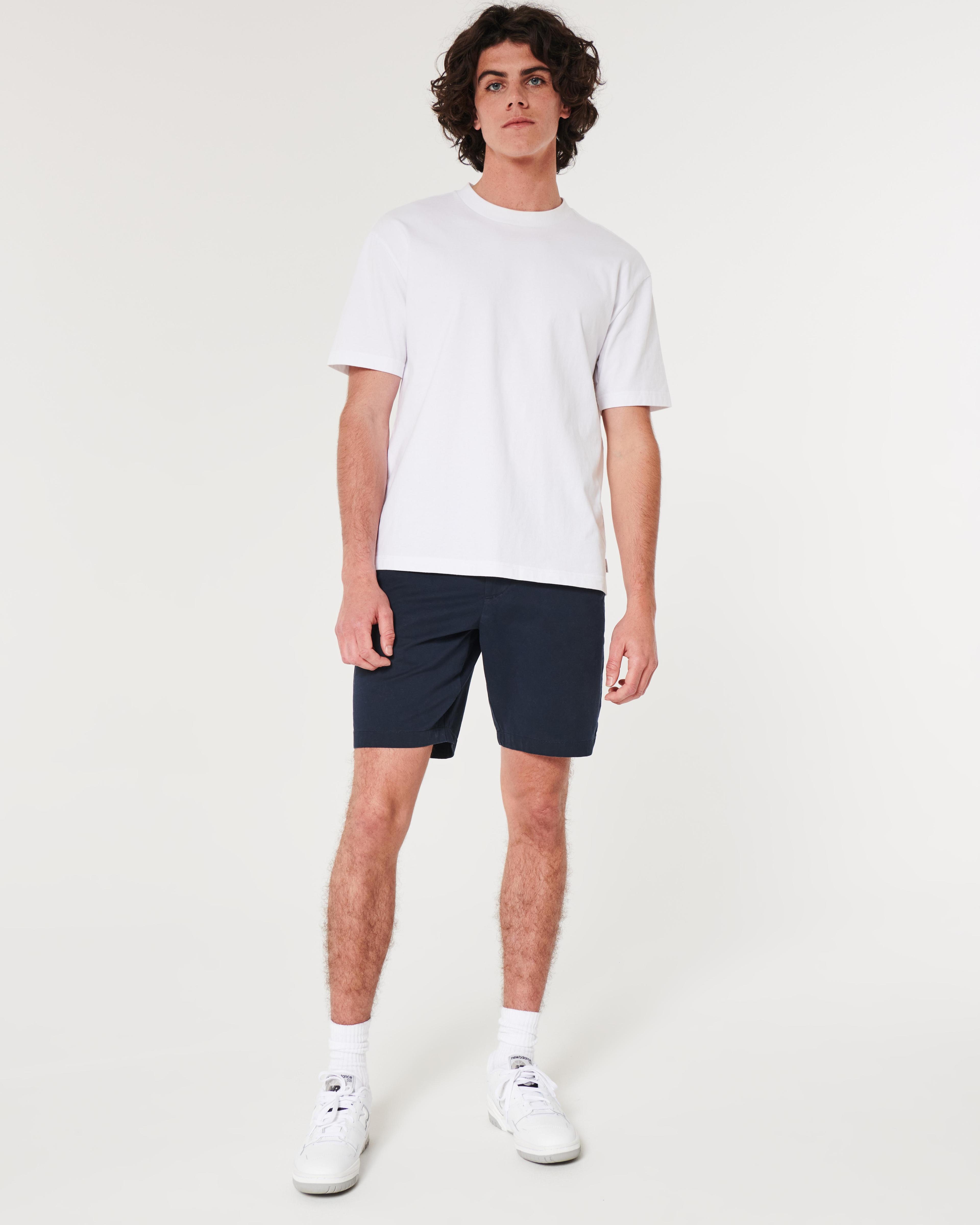 Twill Flat-Front Shorts 9" Product Image