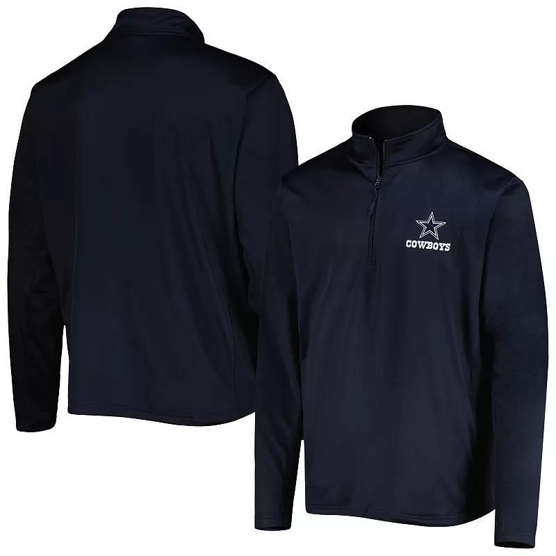 Mens Dunbrooke Dallas Cowboys All-Star Tech Quarter-Zip Top Blue Product Image