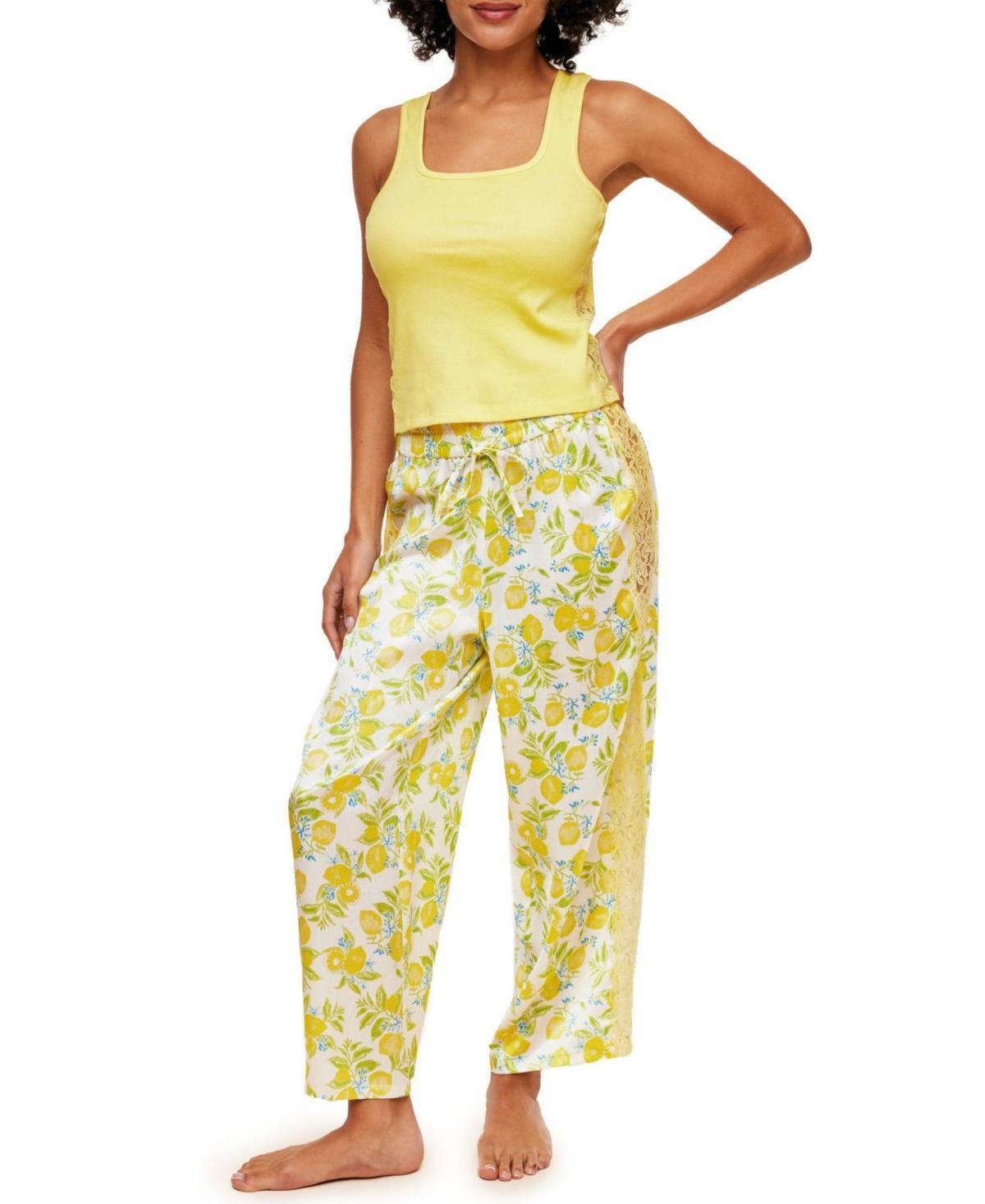 Adore Me Womens Delenia Pajama Tank Top & Pants Set Product Image