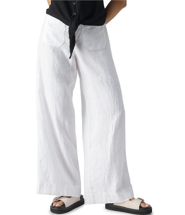 Sanctuary The Linen Marine Wide Leg Pants Product Image