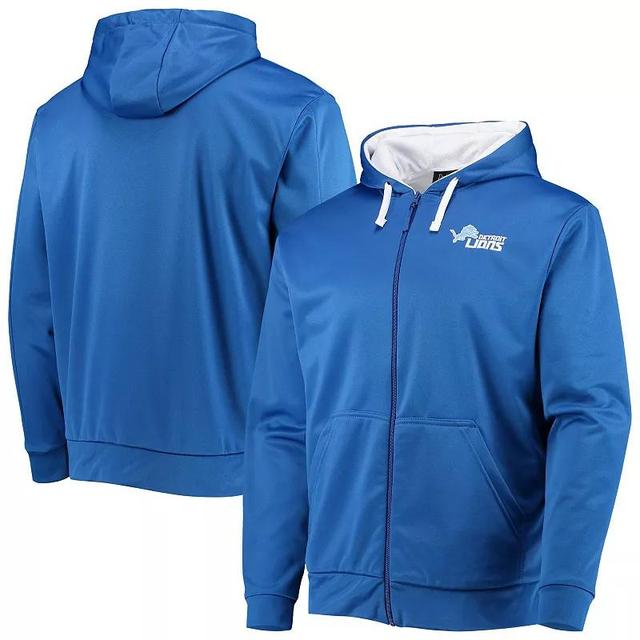 Mens Dunbrooke /White Detroit Lions Apprentice Full-Zip Hoodie Product Image