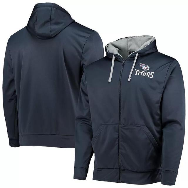 Mens Dunbrooke /Gray Tennessee Titans Apprentice Full-Zip Hoodie Blue Product Image