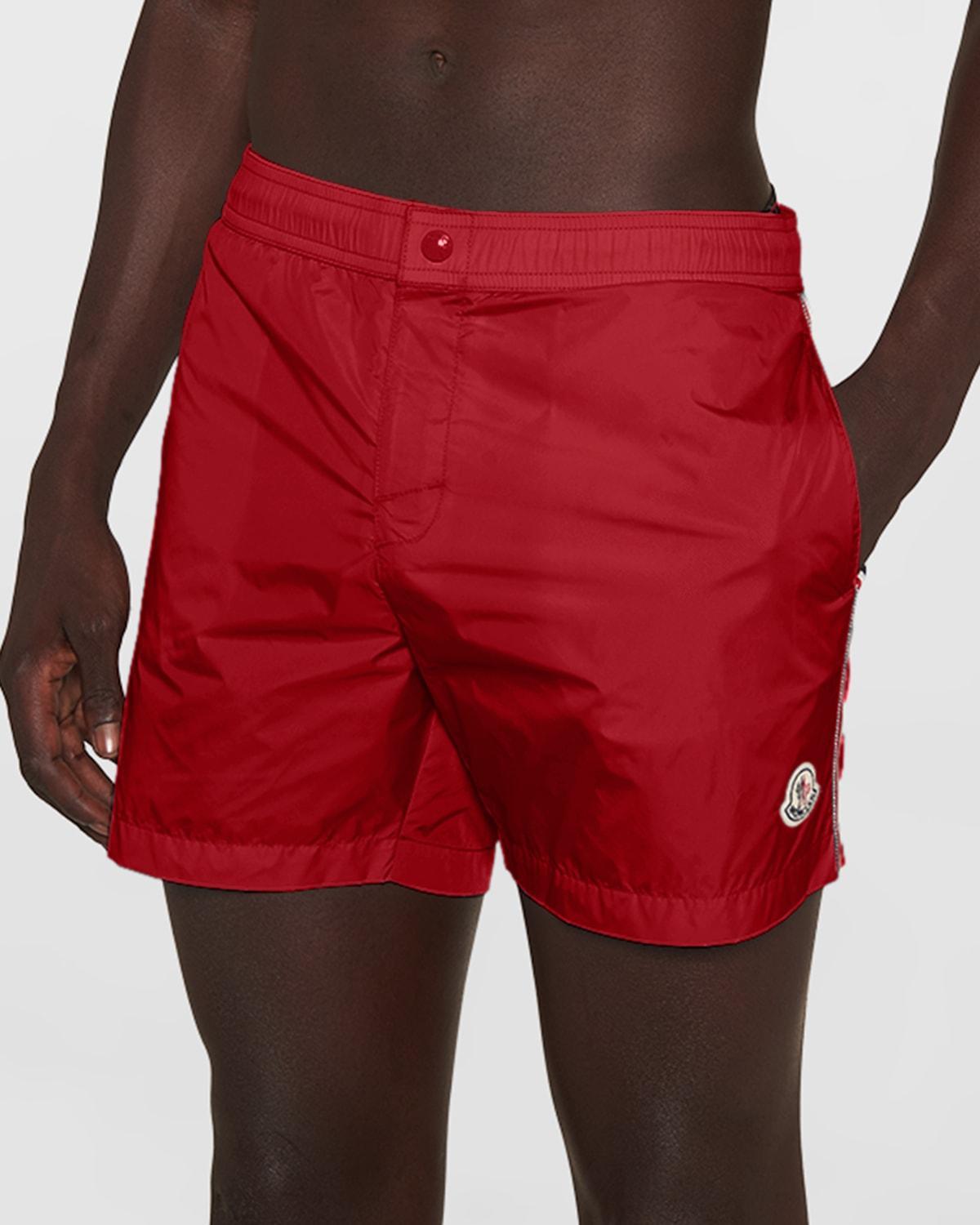 Mens Striped Swim Shorts Product Image