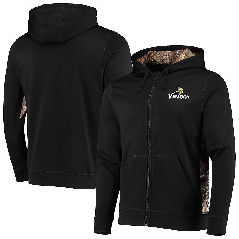 Mens Dunbrooke /Realtree Camo Minnesota Vikings Decoy Tech Fleece Full-Zip Hoodie Product Image