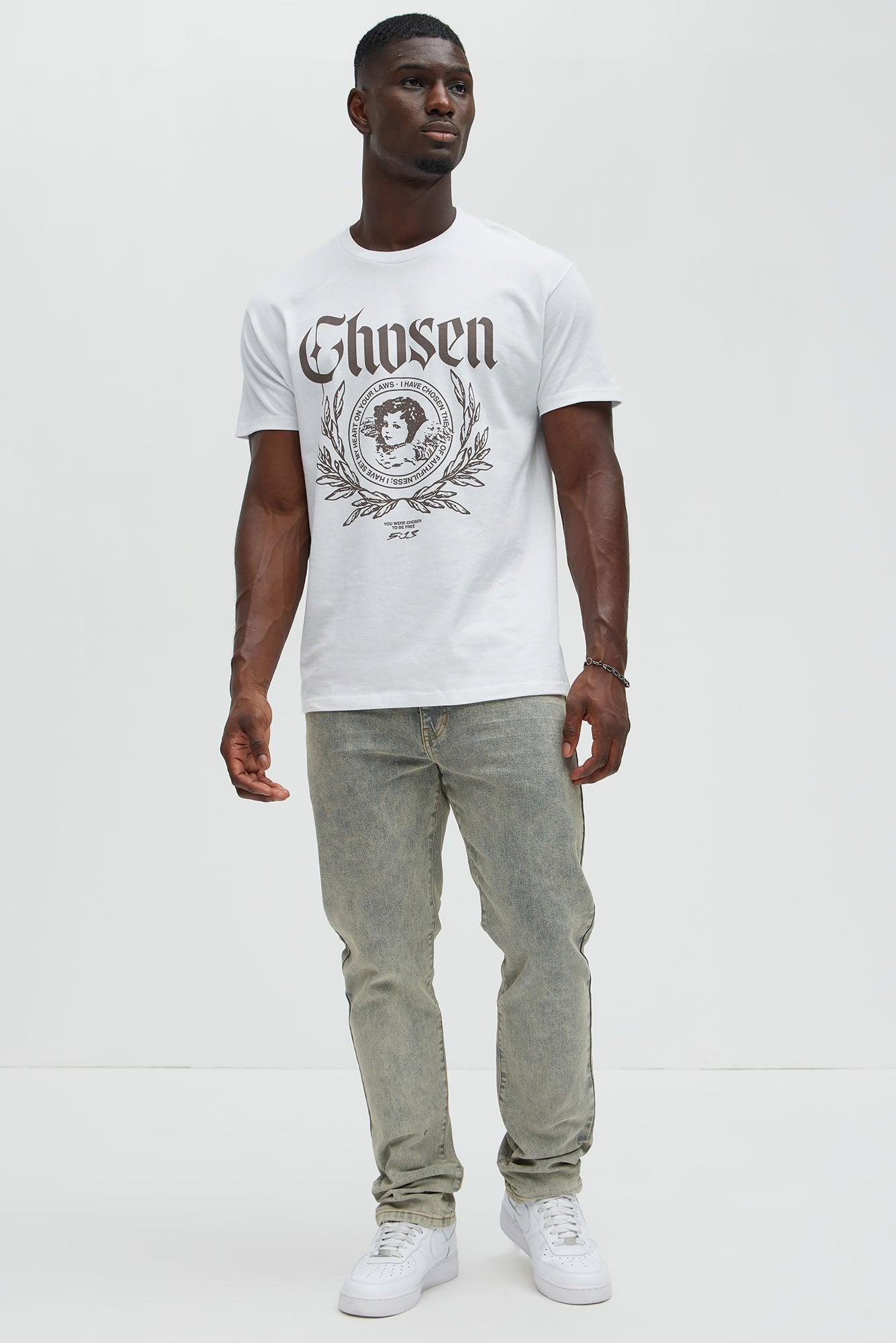 Chosen Short Sleeve Tee - White Product Image