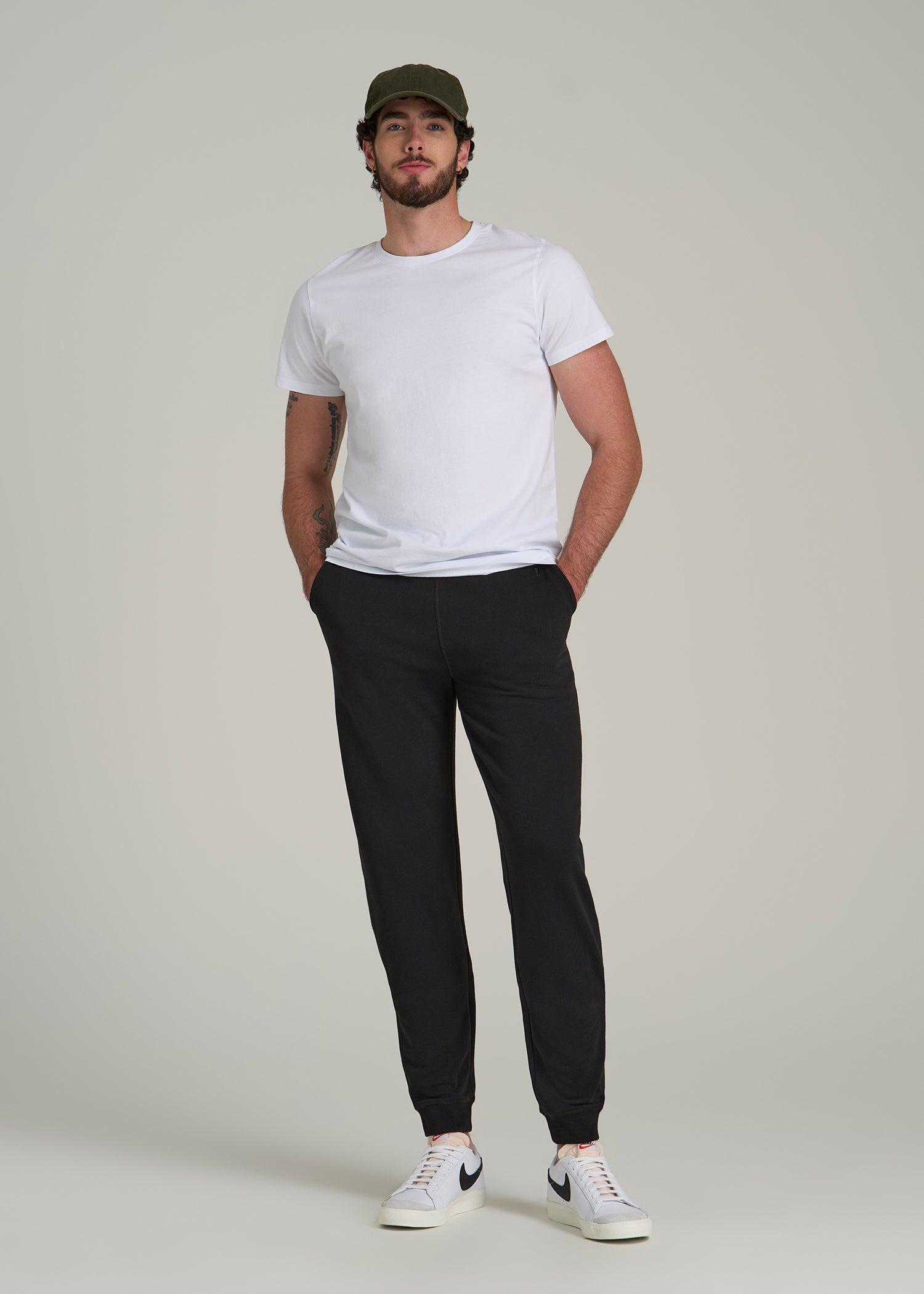 Wearever 2.0 Fleece Joggers for Tall Men in Black Male Product Image