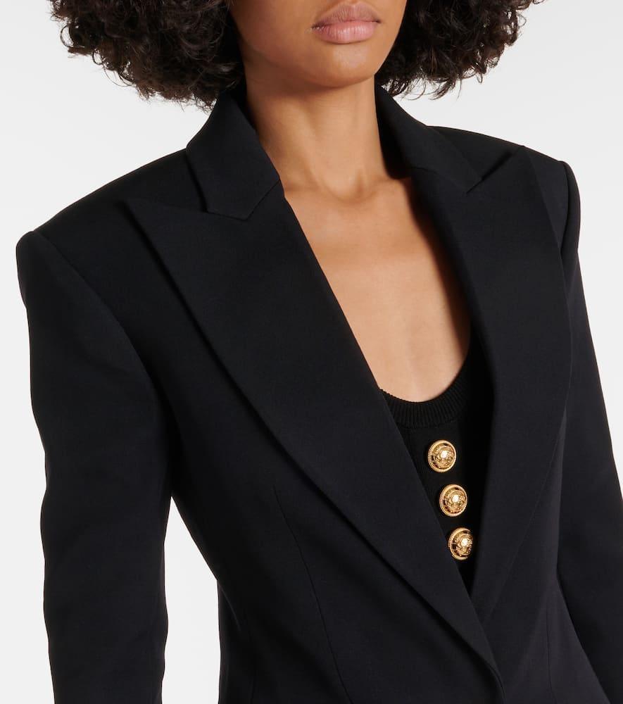 BALMAIN Wool Blazer In Black Product Image