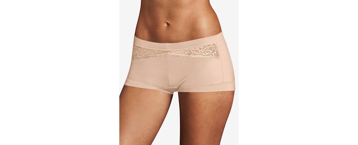 Womens Maidenform Microfiber Boyshort Underwear 40774, Womens Product Image