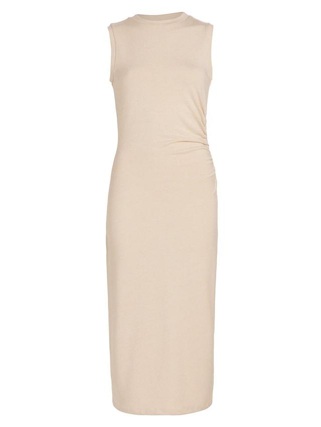 Vince Ruched Side Sheath Dress Product Image