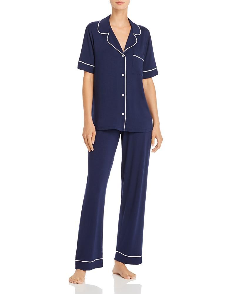 Eberjey Gisele Jersey Knit Crop Pajamas Product Image