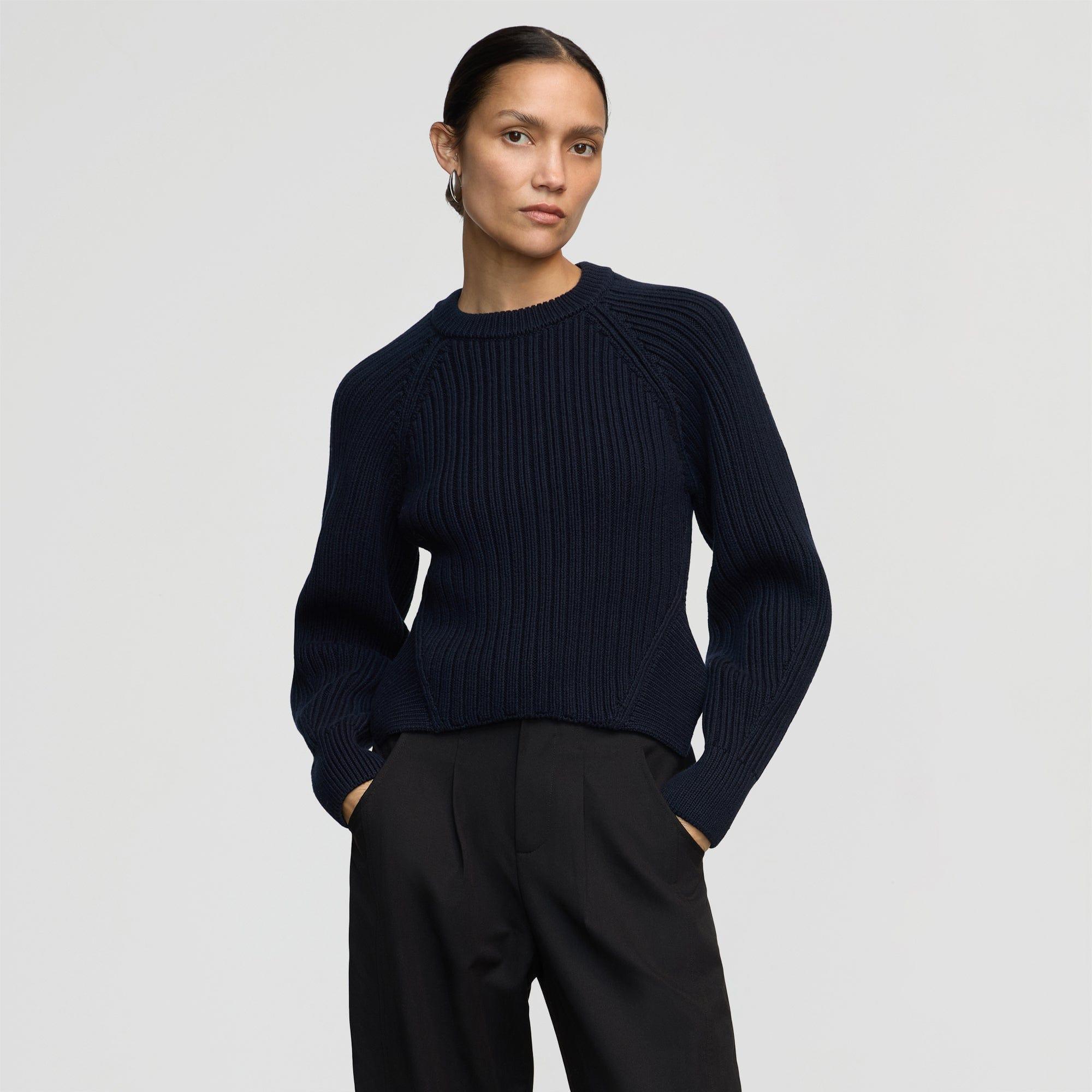 Iona Organic Cotton Cropped Sweater Product Image