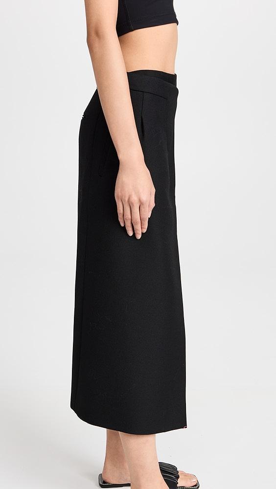 WARDROBE.NYC Wrap Skirt Midi | Shopbop Product Image