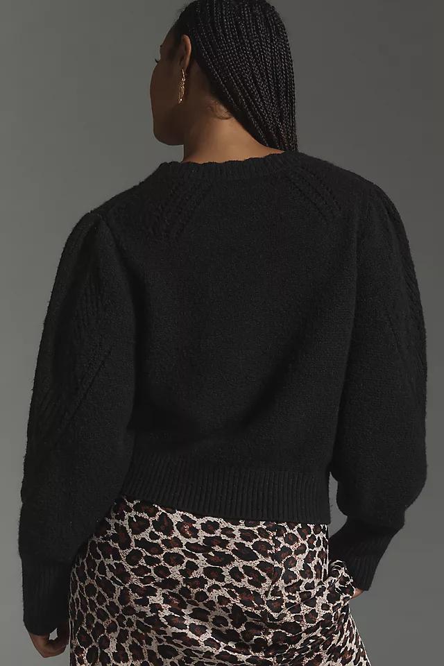 By Anthropologie Scalloped Collar Sweater Product Image