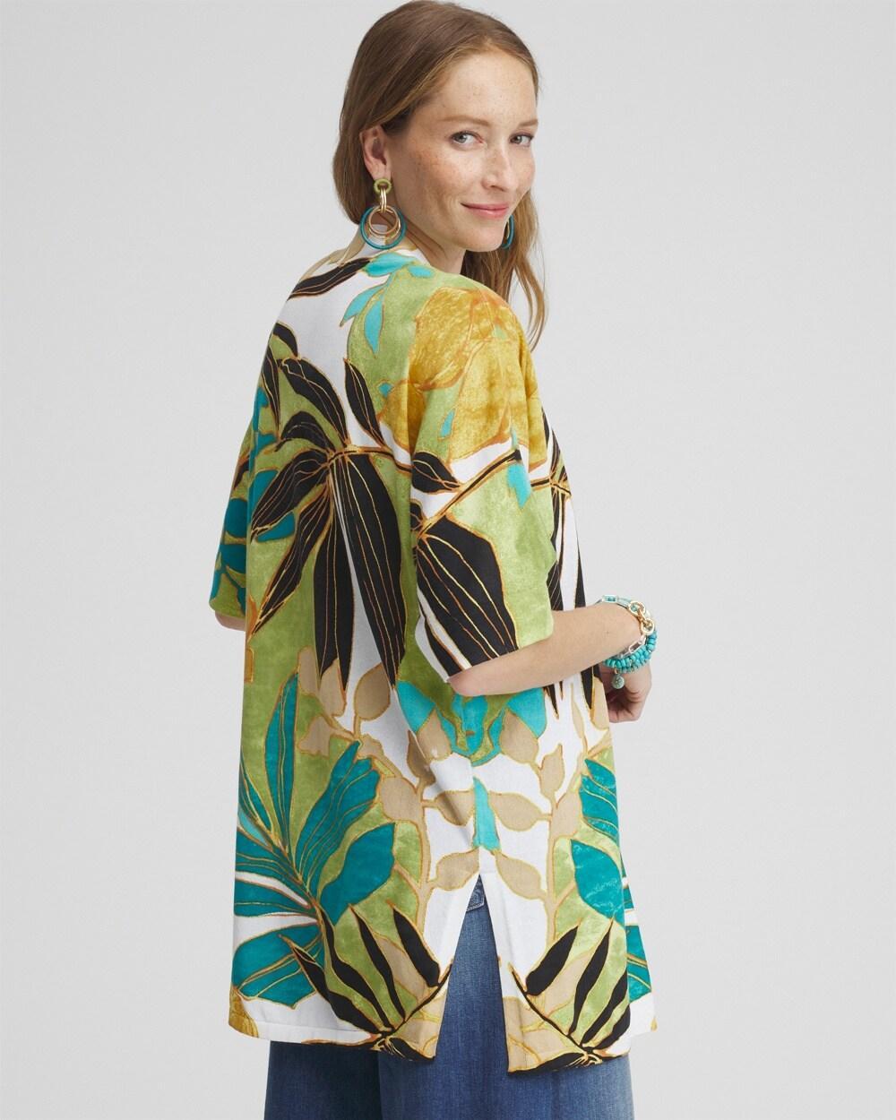 Summer Romance Palms Midi Cardigan Product Image