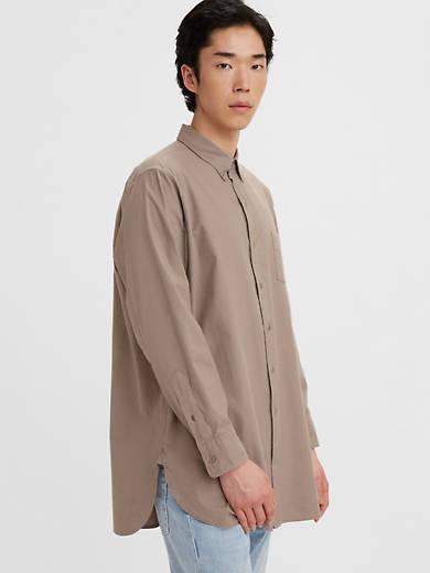 Long Button Up Shirt Product Image