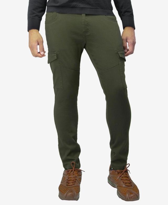 X-Ray Mens Slim Fit Commuter Chino Pant with Cargo Pockets Product Image