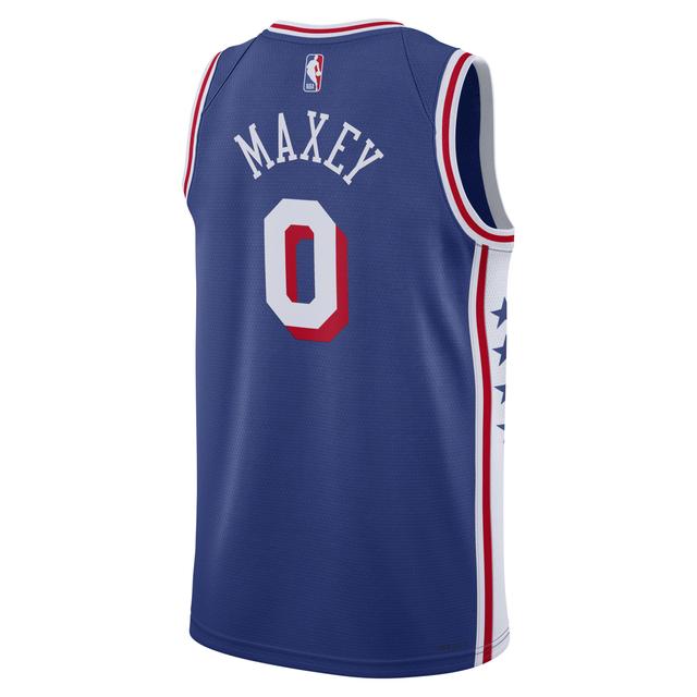 Tyrese Maxey Philadelphia 76ers 2023/24 Icon Edition Nike Men's Dri-FIT NBA Swingman Jersey Product Image