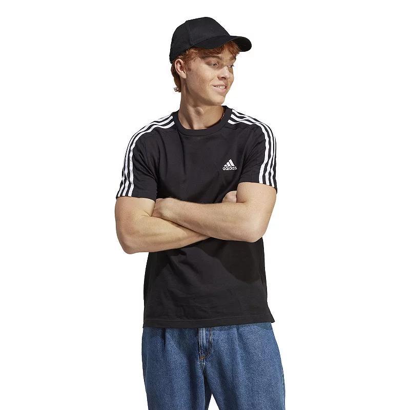 Mens adidas Sportswear Essentials 3-Stripes Tee Product Image