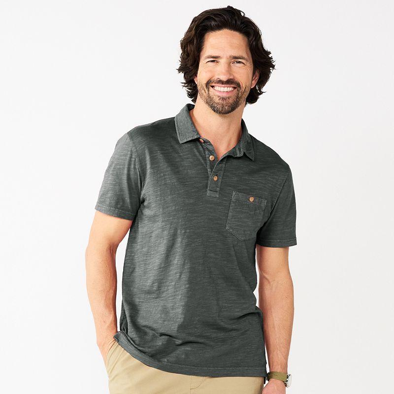 Mens Sonoma Goods For Life Everyday Polo Black Copy Product Image