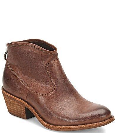 Sofft Aisley Unlined Leather Western Booties Product Image