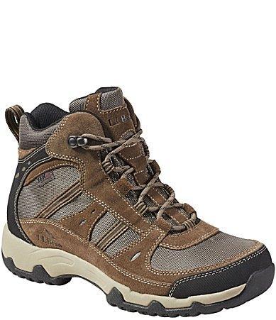 L.L.Bean Trail Model Hiker 4 Water Resistant Mid (Dark Cement/Sable) Men's Shoes Product Image