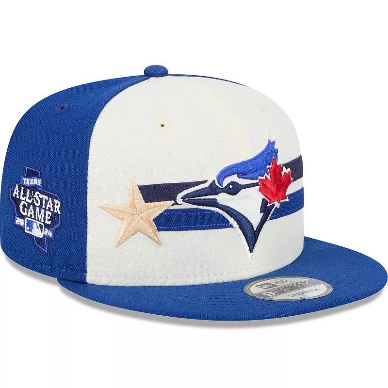 Mens New Era Cream/Royal Toronto Blue Jays 2024 MLB All-Star Game Workout 9FIFTY Snapback Hat Product Image