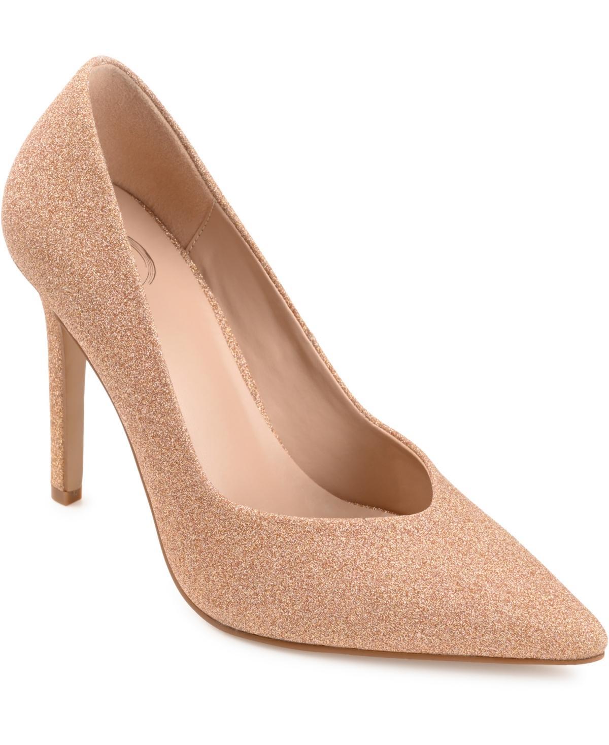 Journee Collection Womens Ninna Glitter Pumps Product Image