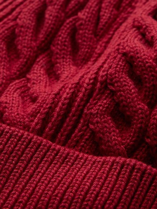 Cable-Knit Beanie Product Image