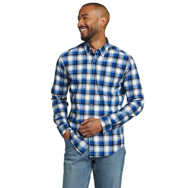 Mens Eddie Bauer Field Flannel Button-Down Shirt Product Image