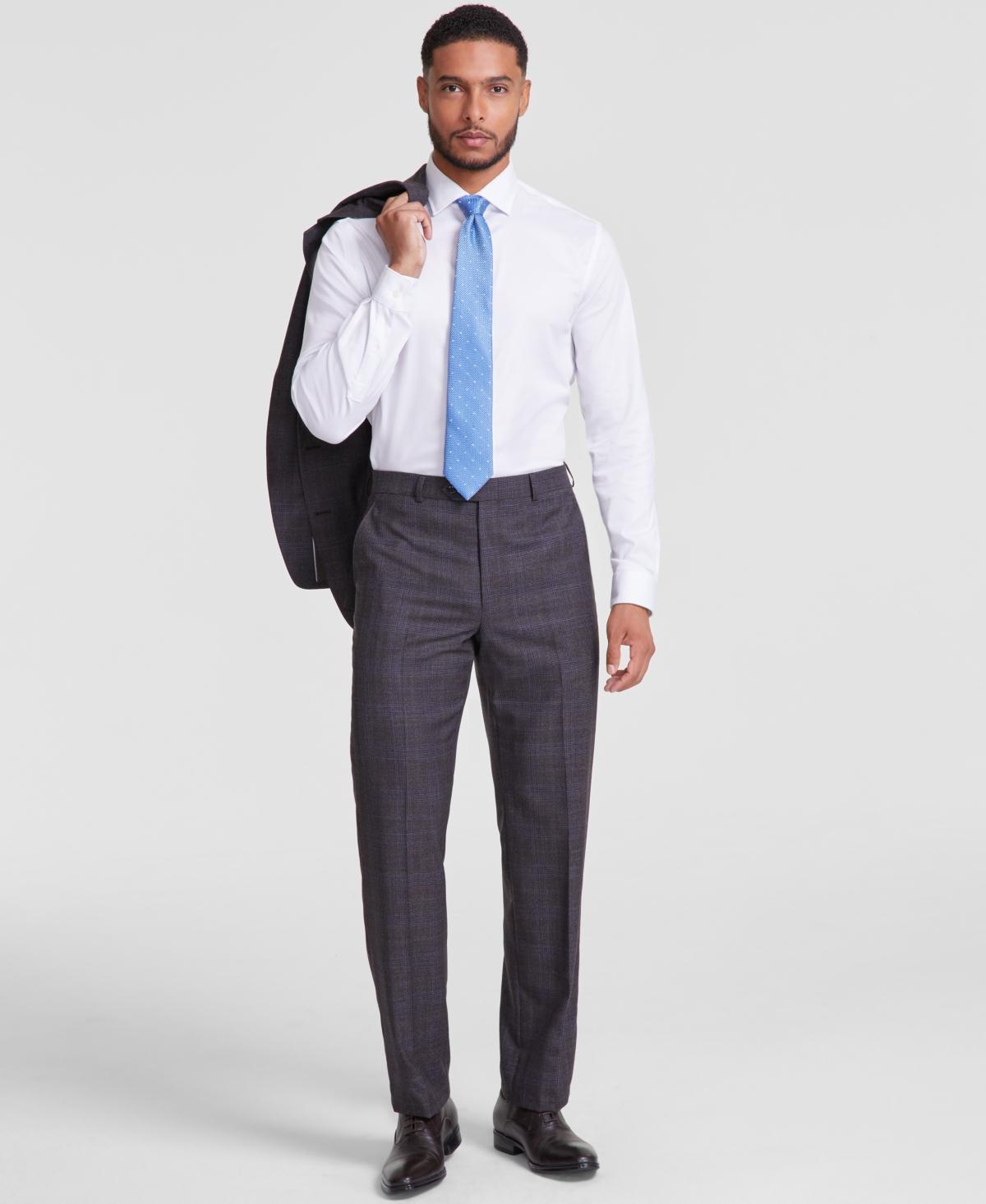 Michael Kors Men Classic-Fit Wool-Blend Suit Separate Pants Product Image