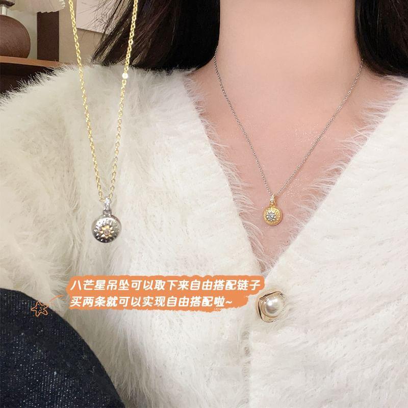 CZ Dome Necklace Product Image