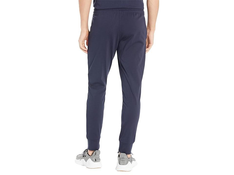 adidas Essentials Single Jersey Tapered Cuffed Pants (Ink) Men's Clothing Product Image