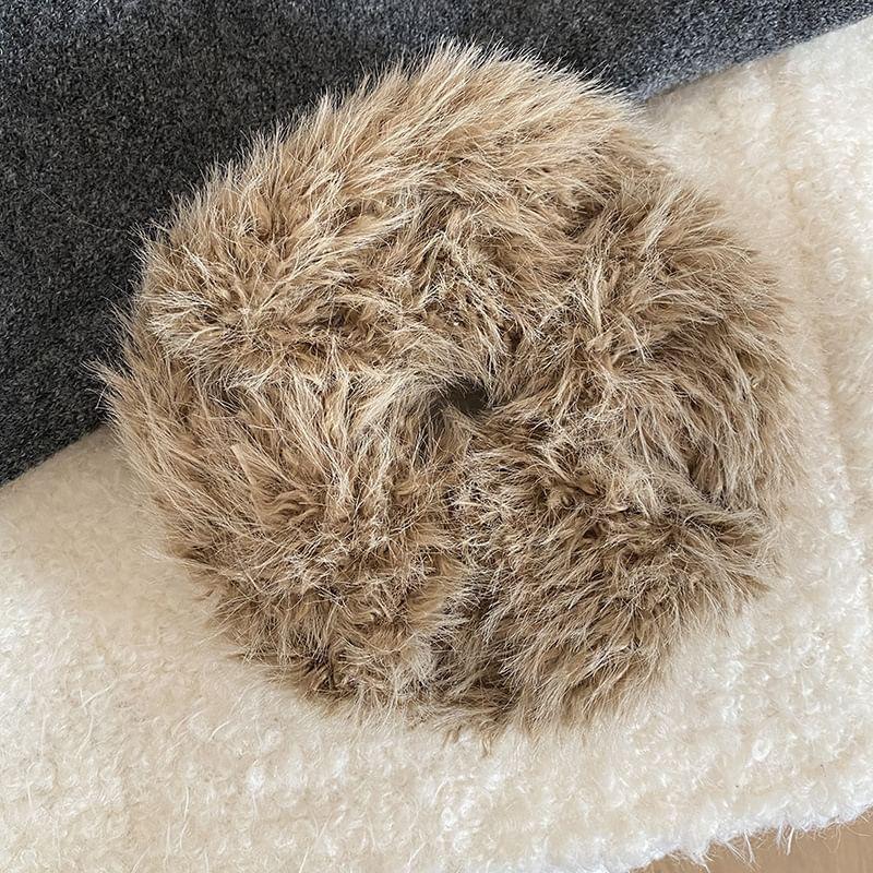 Plain Fluffy Scrunchie Product Image