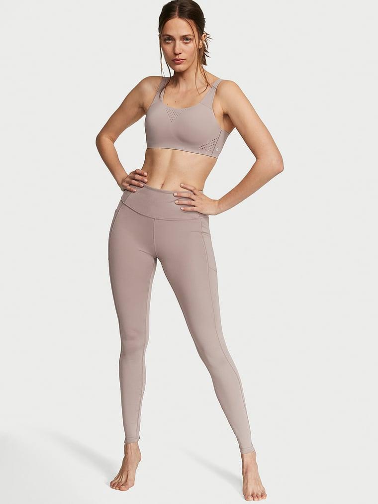 VS Essential High-Rise Perforated Capri Leggings Product Image