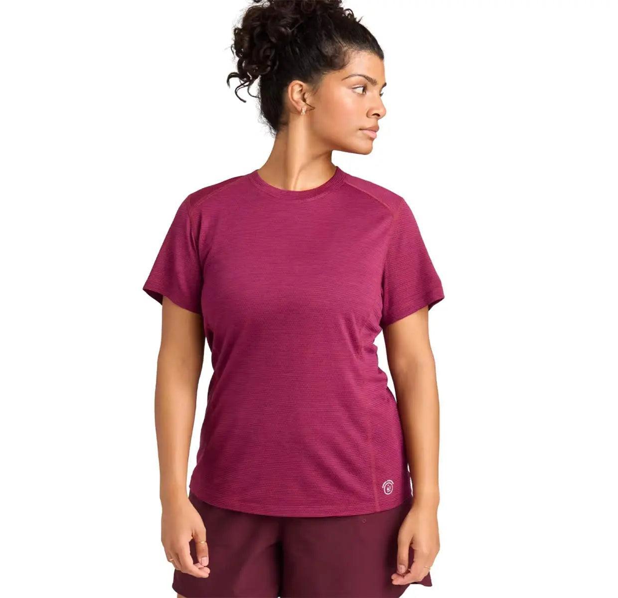 allbirds Women's Natural Run Short Sleeve Tee Product Image