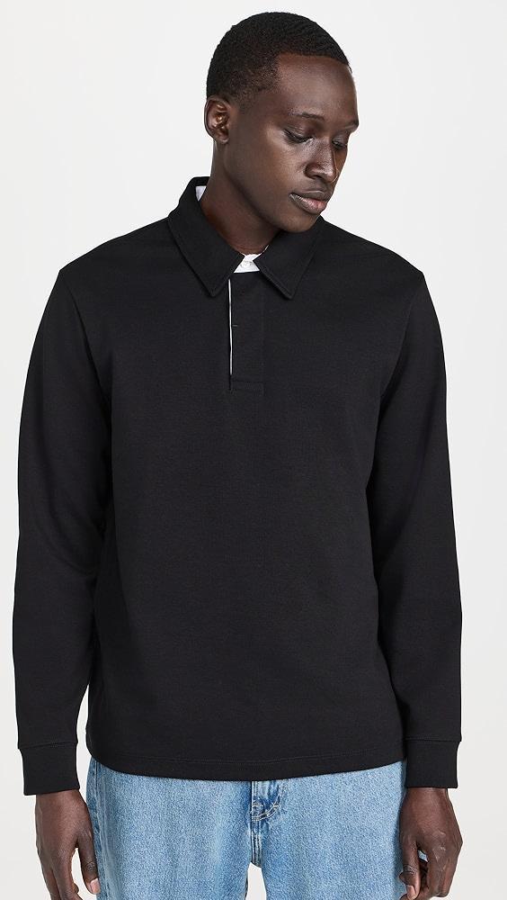 Vince Brushed Polo | Shopbop Product Image