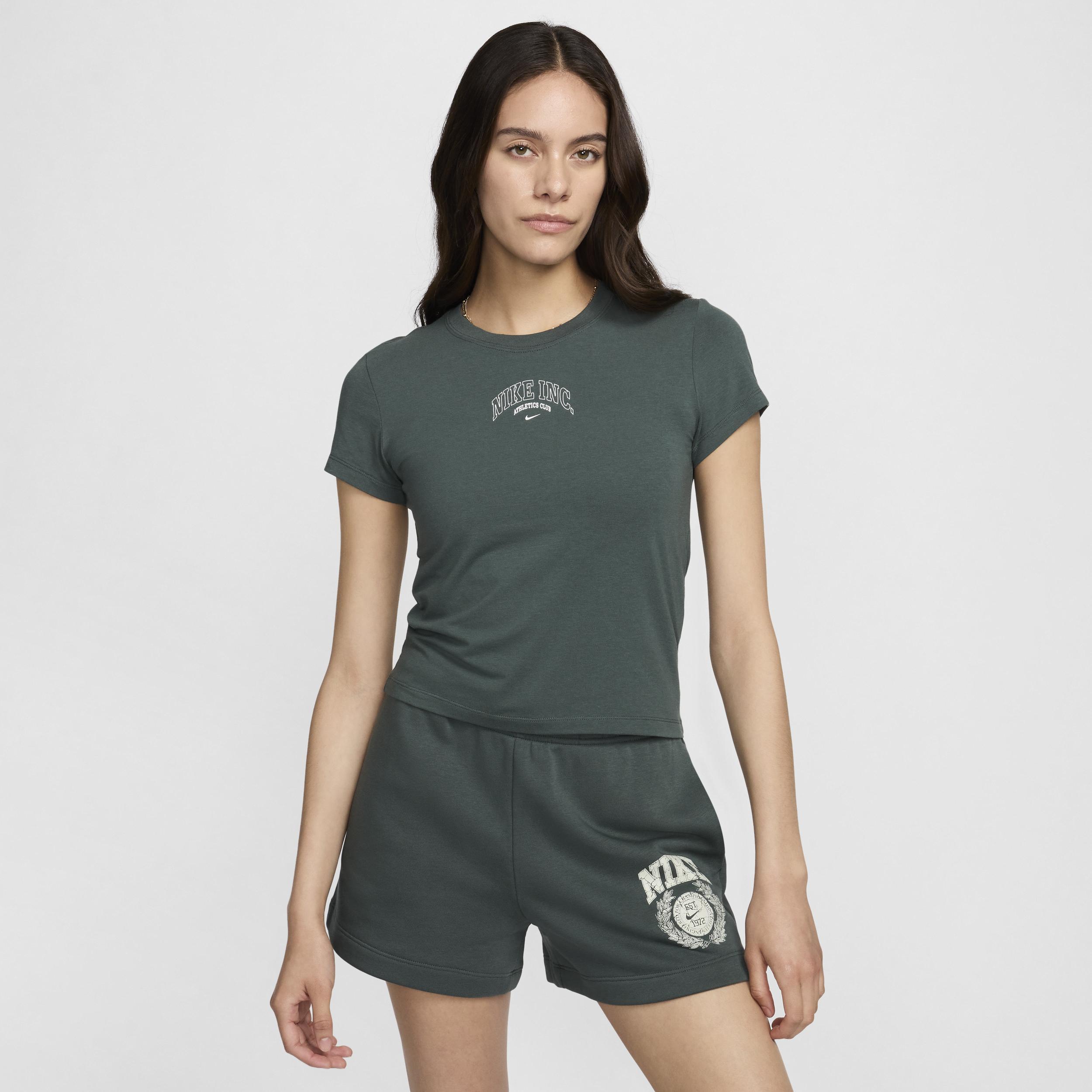 Women's Nike Sportswear Chill Knit Cropped T-Shirt Product Image