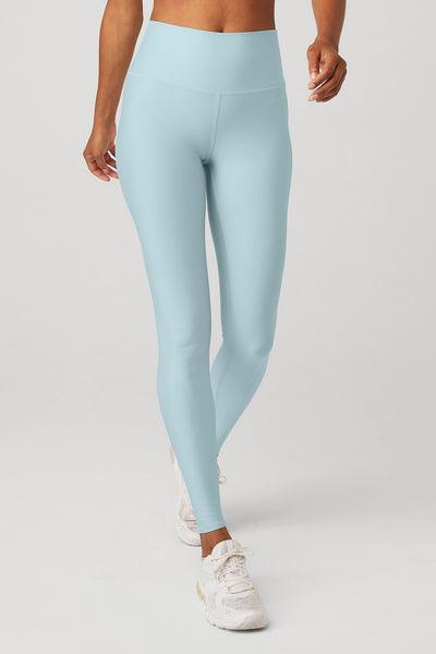 High-Waist Airlift Legging - Chalk Blue Product Image