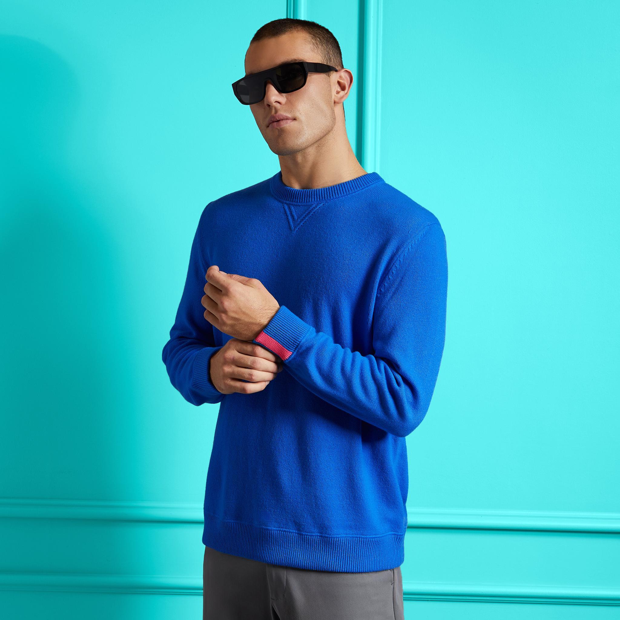 FRESH TAKE ON THE CASHMERE CREWNECK SWEATER Product Image