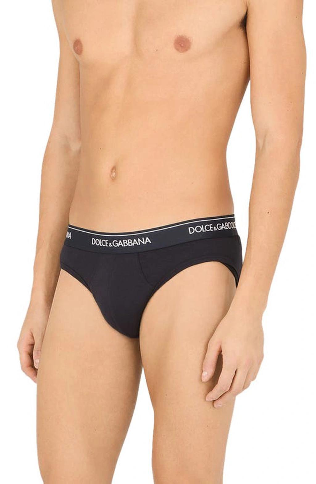 2-pack Logo Waist Midi Briefs In Black Product Image