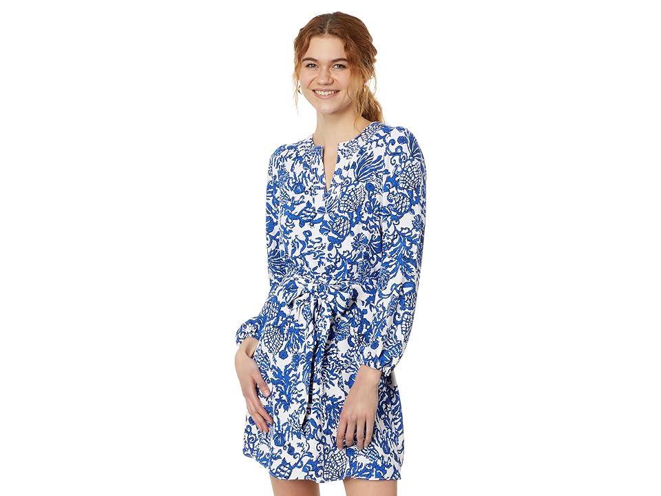 Lilly Pulitzer Olivine Dress (Deeper Coconut Ride with Me) Women's Dress Product Image