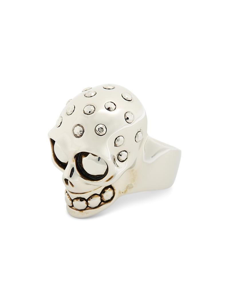 Alexander McQueen Mens The Knuckle Skull Ring Product Image