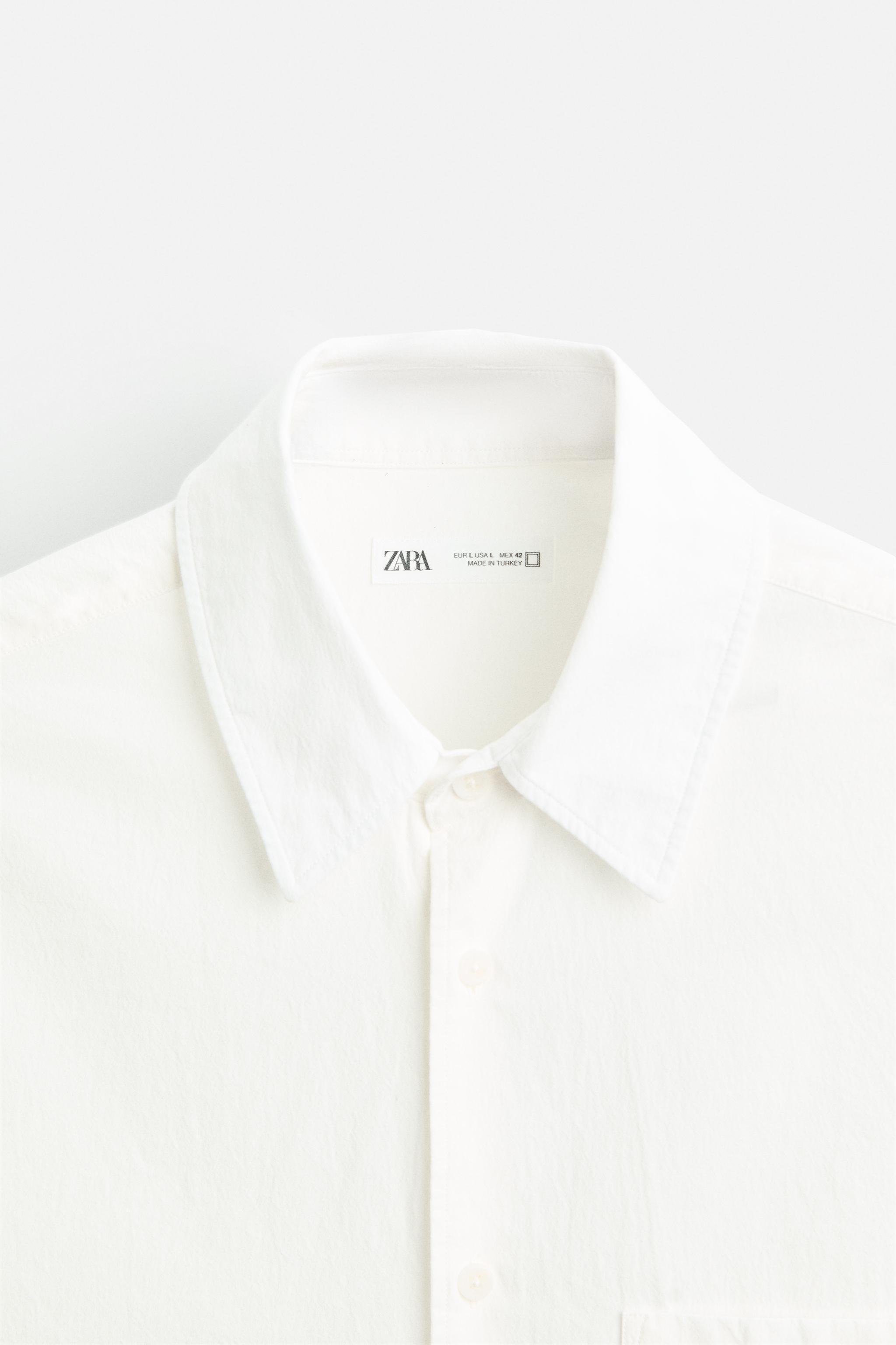 WRINKLED LOOK SHIRT Product Image