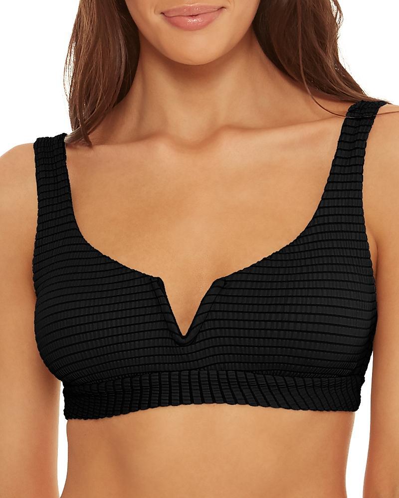 Isabella Rose Becca by Rebecca Virtue Maza V Wire Bralette Bikini Top - S - S - Female Product Image